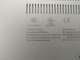 Spodní kryt bottom case Lenovo Thinkpad T15 gen 2 - 11
