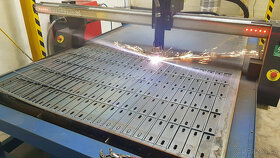 CNC Plazma 1100x1100mm s možností rotační osy - 11