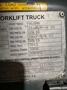 Čelní vozík TOYOTA 8FGKF20 - 11