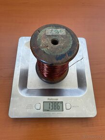 Měděný drát - různé průměry (0,12 až 1,06 mm) - 11