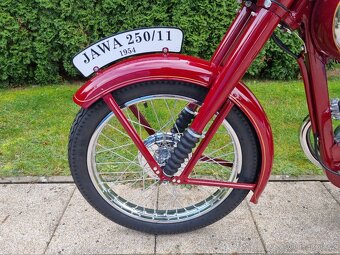 Jawa 250/11 pérák 1954 s TP po kompletní renovaci. - 11