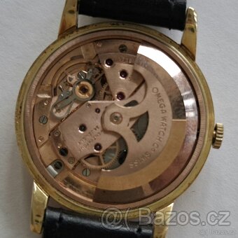 Zlaté náramkové hodinky Omega Genève Automatic 18K - 11
