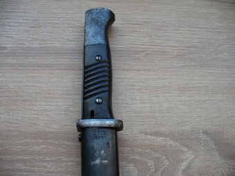 Mauser 98k valecny nemecky bajonet scislovany-pekne zachoval - 11