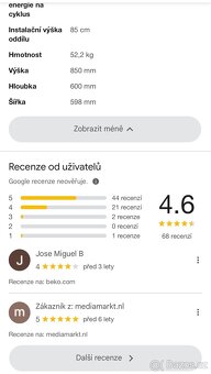 Myčka BEKO výborný stav - 11