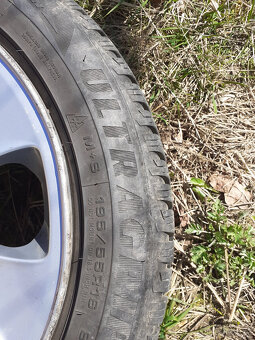 alu disky BMW 5x120 r16, zimní pneu 195/55/16 6-7mm - 11