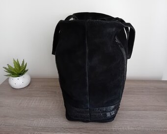 Genuine Leather dámská velká kabela kožená Rezervace - 11