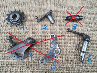 Prodám díly motoru Fichtel & Sachs 98 Wanderer, DKV, NSU - 11