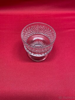 sklenice retro sklenice sada československé sklo pohár - 11