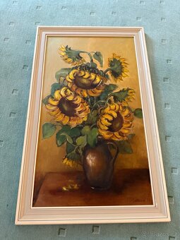 Obrazy z pozůstalosti - akademičtí umělci, olej, pastel aj. - 11