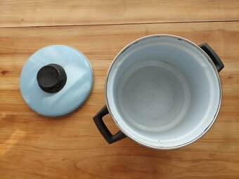 Staré retro nádobí, konvice, vařečka, míchačka žufánek SLEVA - 11