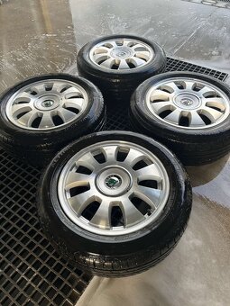 Alu Kola Škoda 5x100 R16 Ronal Metallica - 11