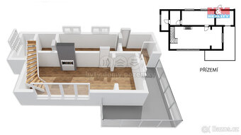Prodej chaty, 80 m², Stříbrná Skalice, ul. osada Kloučka - 11