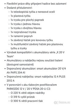 Aku postřikovač peformance s baterií ah4 a nabíječkou - 11