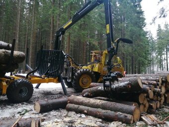 Prodám vyvážecí vlek Forestma 10T s HR Möre Maskiner 7070 - 11