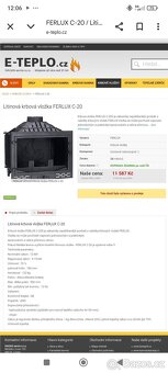 Prodám krbovou vložkou - 11