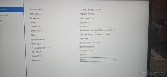 Herní Notebook 16 palců RTX 3060, Intel i7 - 11