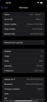 iPhone 13 Pro Max 256gb + kryty a skla - 11
