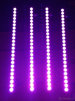 Novinka...4 ks 24x12 Wat RGBW +dálk.ovl - 11