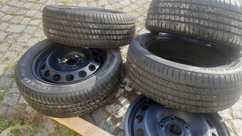 plech disky s pneu 205/55 r16 s poklicema VW - 11
