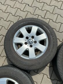 Kompletní alu VW T5 5x120r16+215/65r16 letní Continental - 11