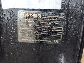 Hydraulická svahovka 120cm pro 2-3t - 11