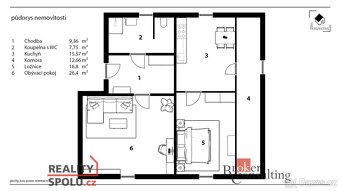 Prodej, byty/3+kk, 88 m2, Dolní Falknov 9, 40745 Kytlice, Dě - 11