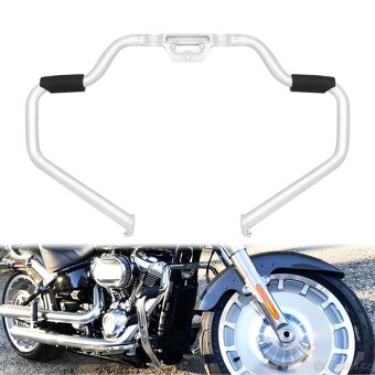 Padací rám s předkopy HD Dyna,Sportster,Softail,Touring. - 11
