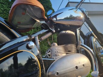 Jawa 250/11 pérák 1948 s TP po kompletní renovaci. - 11