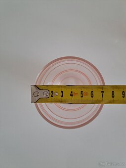 Art deco - džbán a sklenice - retro sklo - 11