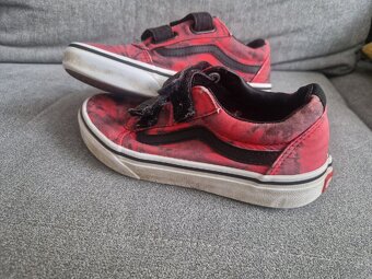 Tenisky Vans vel 32 pěkný stav na suchý zip - 11