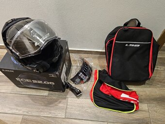 Helma LS2 ADVANT X CARBON+HEADSET LINKIN RIDE PAL III BY SEN - 11