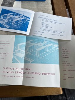 Pohledy , oznámení , telegram, programy 40-60 léta - 11