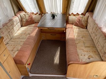 Sprite Cirrus 500, 4 osoby,el.pojezd,bojler,velká nádrž,stan - 11