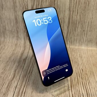 iPhone 15 Pro Max 256GB, nature Titan, eSIM (rok záruka) - 11