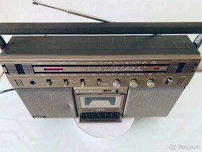 Radiomagnetofon/boombox Saba RCR 756, rok 1980 - 11