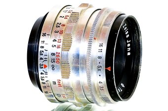 Zeiss Tessar 2,8/50 RED T 1Q M42 12-lamelový TOP STAV - 11