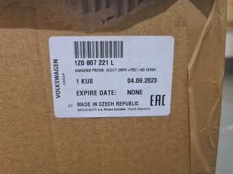 NOVÝ Nárazník Octavia 2 Scout + mlhovky - ORIGINÁL - 11