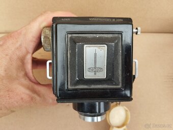 Starý československý fotoaparát Flexaret + návod + část obal - 11