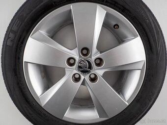 Škoda Fabia - Originání 15" alu kola - Letní pneu - 11