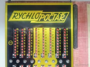 Rychlopočtář - predchodca kalkulačky - REZERVE - 11