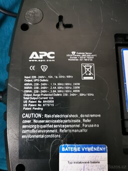 Záložní zdroj Back UPS ES 550 - 11