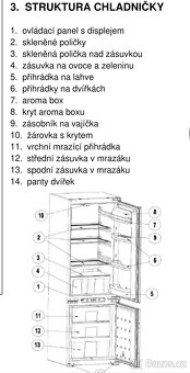 Vestavná kombinovaná chladnička Baumatic - 11