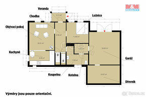 Prodej rodinného domu, 87 m², Verušičky - 11