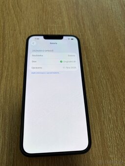 iPhone 13 128 GB – černá (Midnight) – 100 % baterie - 11
