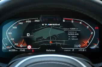 BMW X7 M50d, ČR, Vzduch, Panorama, Tažné, Head-UP - 11