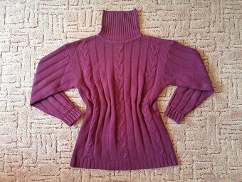 4x dámský dlouhý svetr - 11