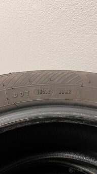 4ks Letní pneu 215/55 R17, Goodyear (2ks), Hankook (2ks), 6m - 11