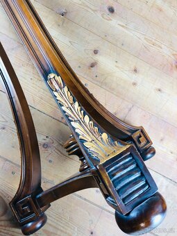 Dřevěný vysoký dekorativní stojan (NL18) - 11