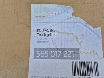 dělicí mříž příčná zavazadlového prostoru Škoda Kodiaq - 11