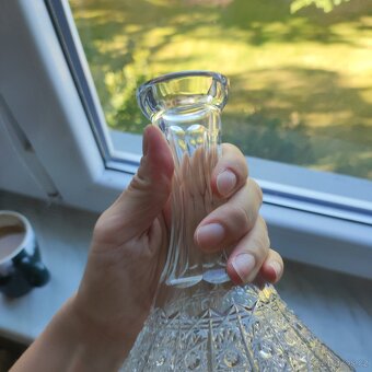 broušená karafa bohemia crystal - 11